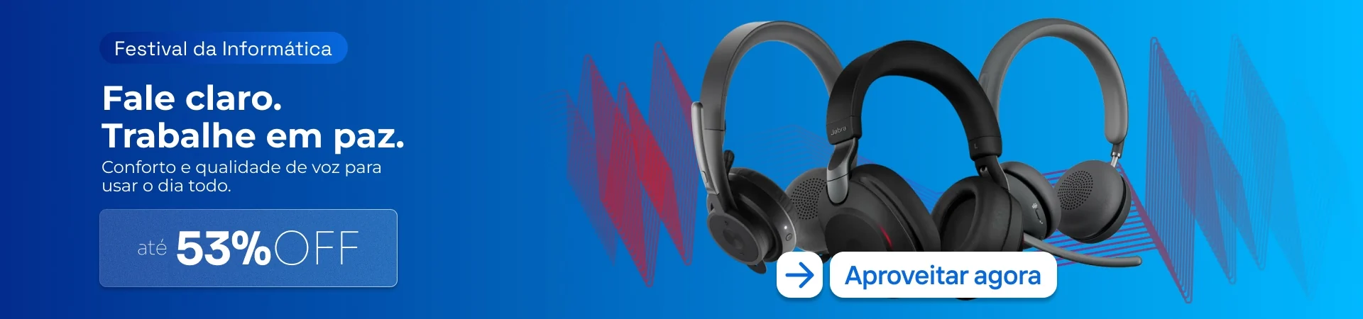 Banner Festival de Informática Headsets Jabra