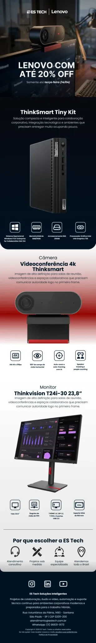 E-mail Marketing Lenovo ThinkSmart Tiny Kit