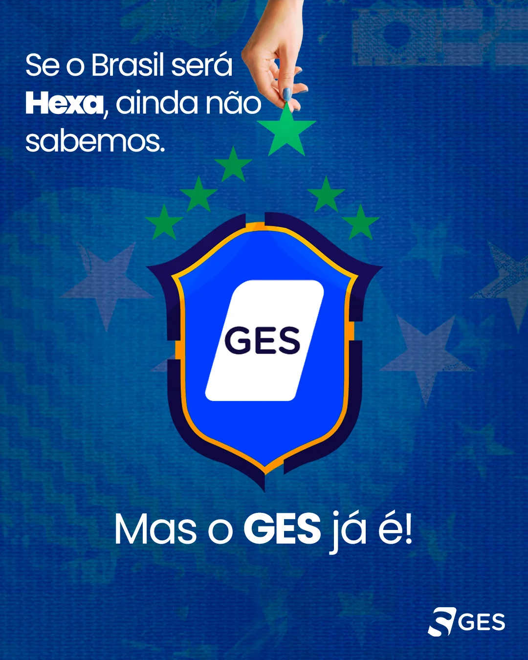 Selo de Campanha GES Hexa Copa