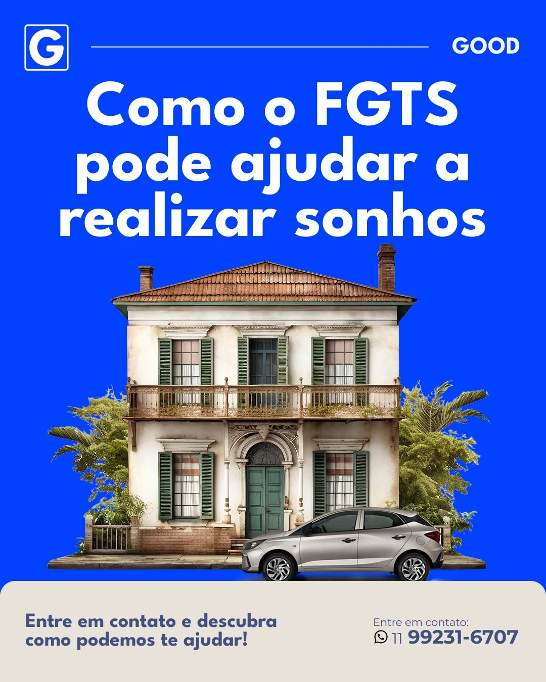 Post Redes Sociais Antecipação FGTS Good